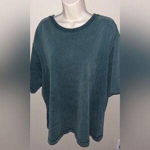 Casual Teal Men’s Top